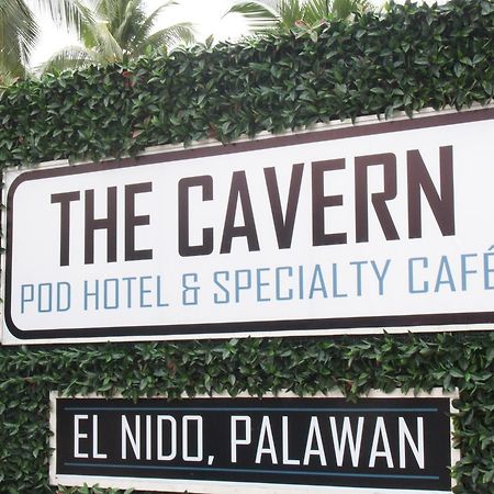 The Cavern Pod Hotel & Specialty Cafe El Nido Eksteriør billede